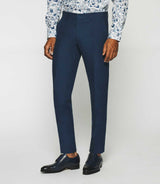 Pantalon en lin marine - IZAC