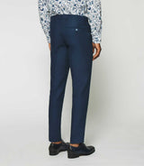 Pantalon en lin marine - IZAC