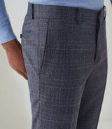 Gerie" Prince of Wales navy city pants