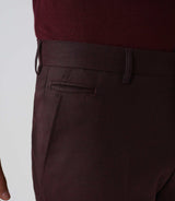 Gveloute" burgundy city pants