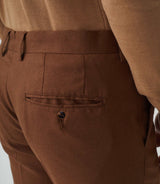 Gveloute" city pants tobacco