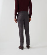 Pantalon ville Prince de Galles marron "Gvisuel"