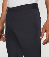 Pantalon ville tissu technique marine FANACO - IZAC