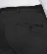 Pantalon ville tissu technique noir FANACO IZAC