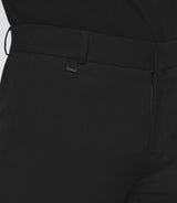 Pantalon ville uni bi-stretch noir FAOR IZAC