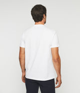 Gabrielout" white round neck T-shirt