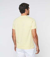 Gabriel" yellow round neck T-shirt