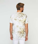 Guven" white print T-shirt