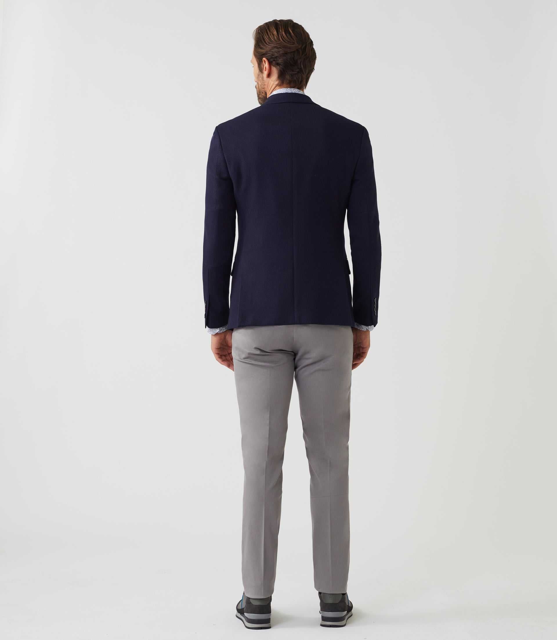 Veste 2 boutons avec coudières marine INCLASSAOUT - IZAC