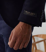 Raffineur" casual jacket with navy cashmere