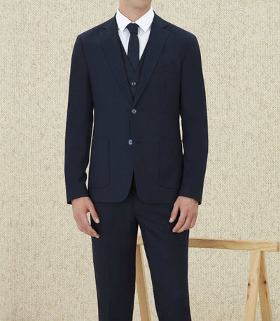 Veste ville séparable marine "Eloge" - IZAC