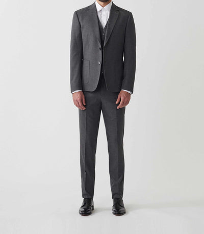 Veste ville séparable gris foncé "Veloute" - IZAC