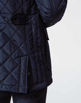 Multi Pockets Parka Navy