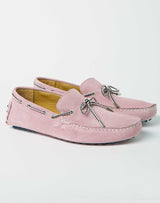 Light Pink Leather Loafers