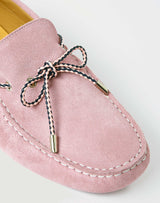 Light Pink Leather Loafers