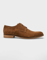 Derby cuir suédé camel "Enzo" - IZAC