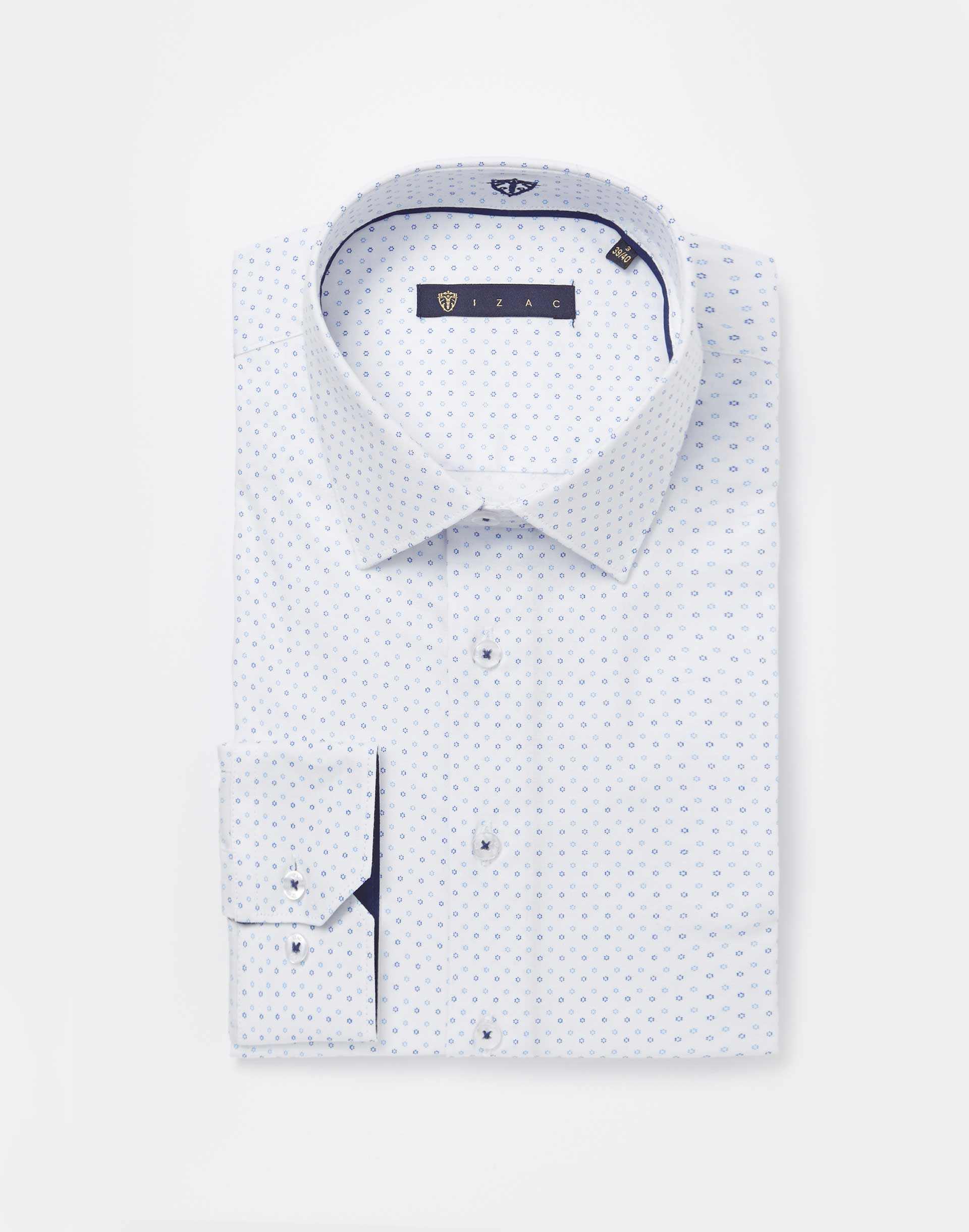 Chemise Micro - Motif Ciel - IZAC