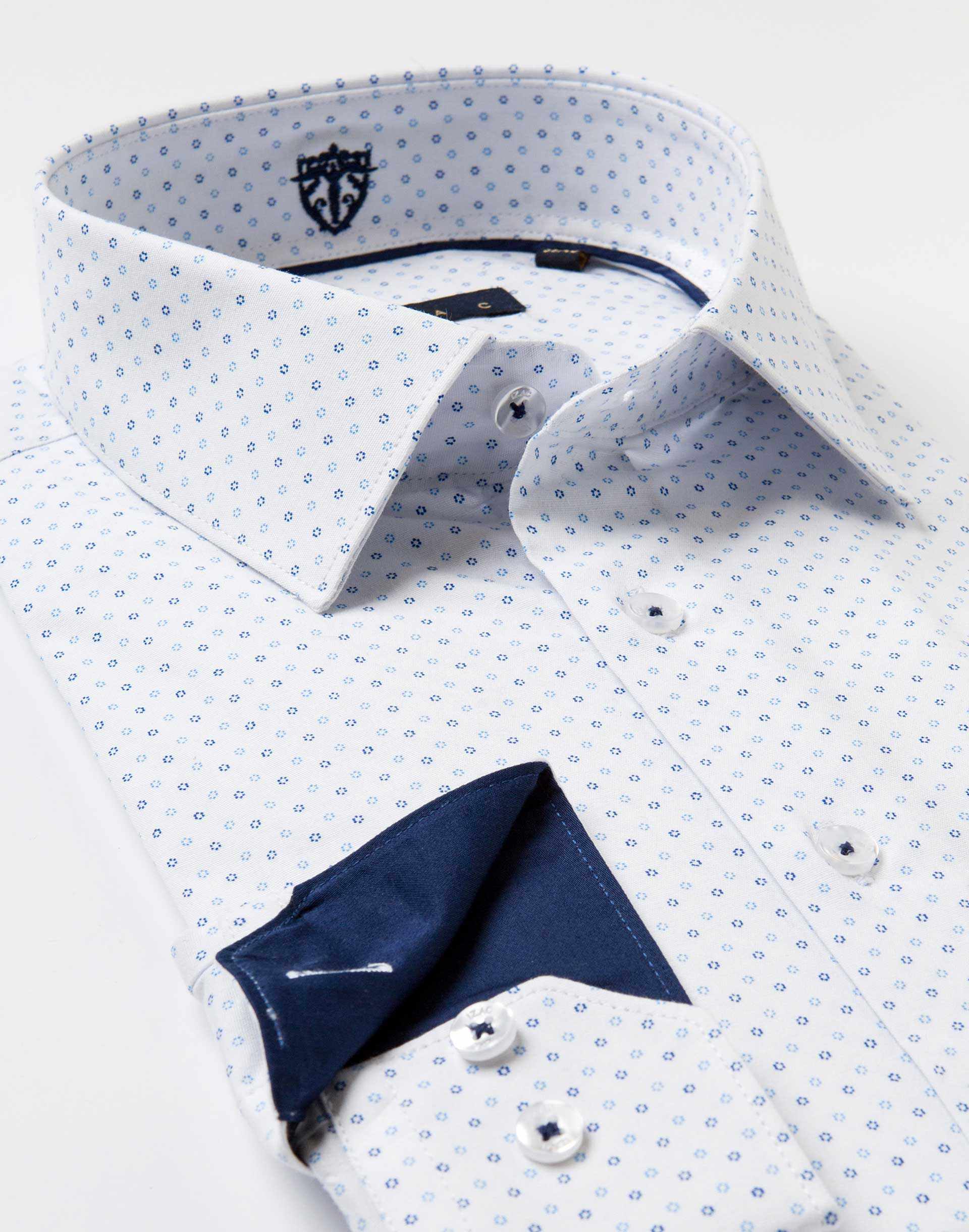 Chemise Micro - Motif Ciel - IZAC