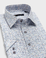 Chemise imprimée micro motif "Lanzio" - IZAC