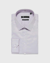 Chemise slim coton lilas - IZAC