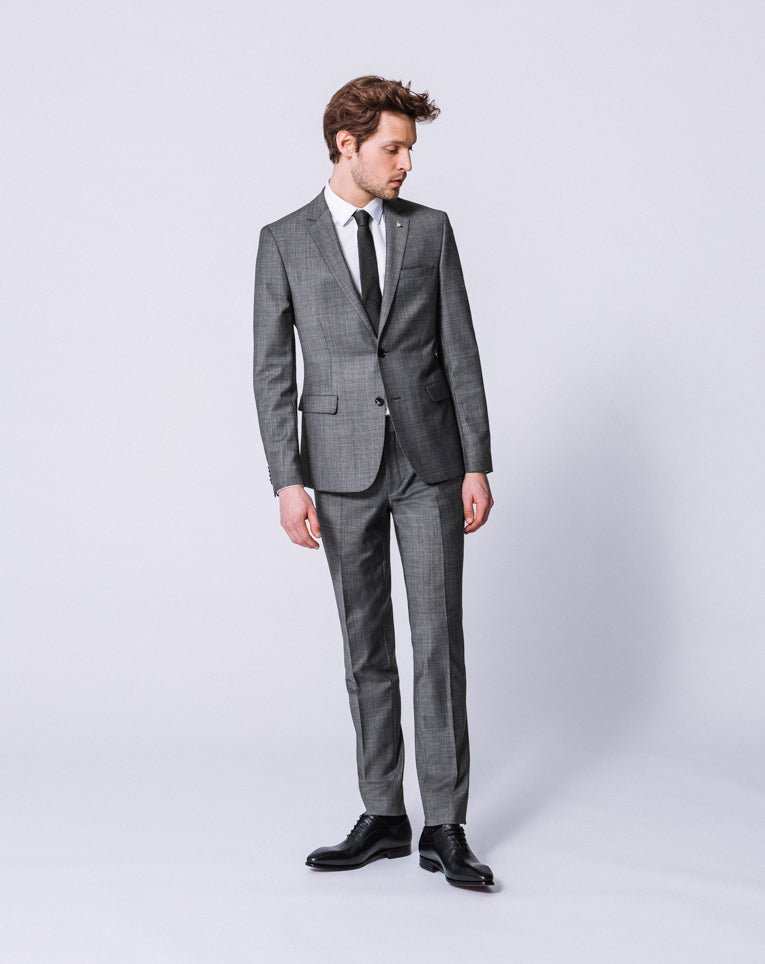 Costume faux uni gris mason - IZAC