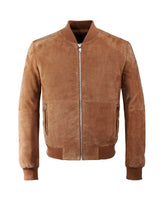 Blouson cuir camel "Imanie"IZAC