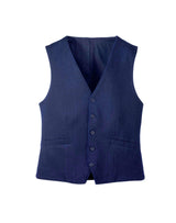 Navy blue city vest