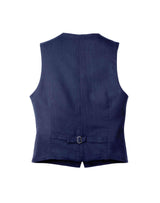 Navy blue city vest