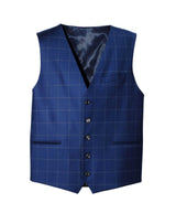 Gilet carreaux - fenêtre bleu "Xfrozen" - IZAC