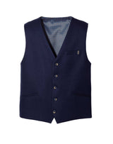 Gilet casual bleu - IZAC