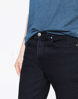 Super slim navy jogging jeans