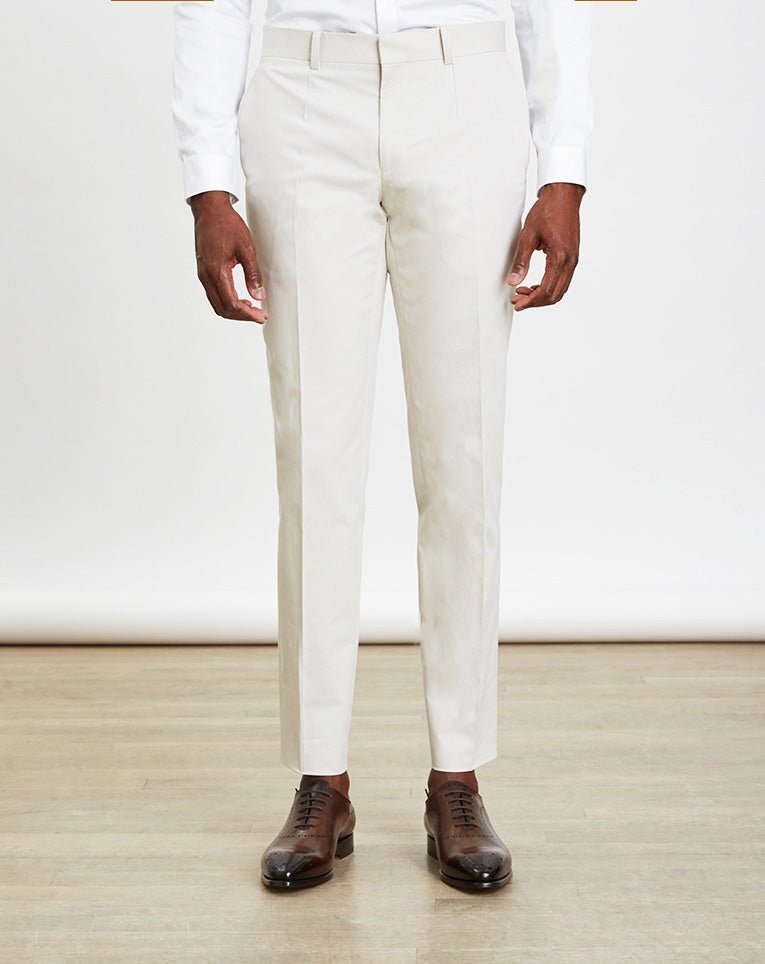 PANTALON VILLE SURZY BEIGE - IZAC