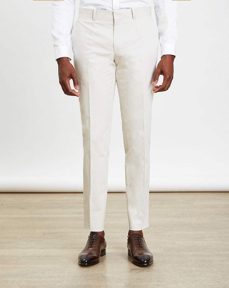 PANTALON VILLE SURZY BEIGE - IZAC