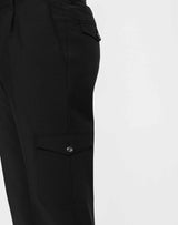 Timo" city cargo pants black