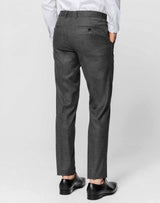 Pantalon gris esprit flanelle - IZAC