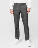 Pantalon tweed anthracite IZAC