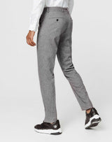 Pantalon tweed gris clair IZAC