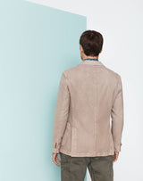 Veste casual coton beige IZAC